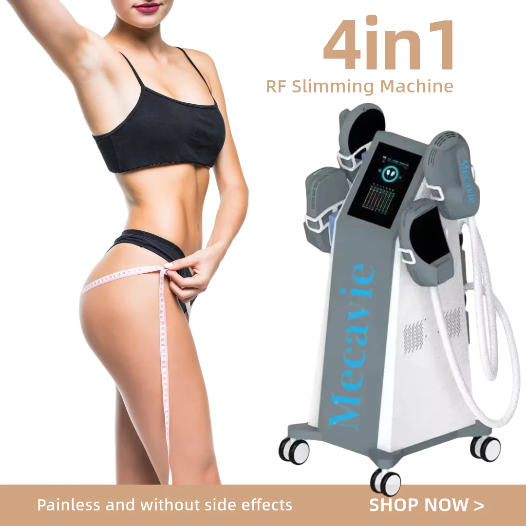 

MECAVIE 4 Handlesradio Frequency Muscle Stimulationpelvic Hip Lift Weight Loss And Body Shaping Zero Muscle Stimulation Body Sha