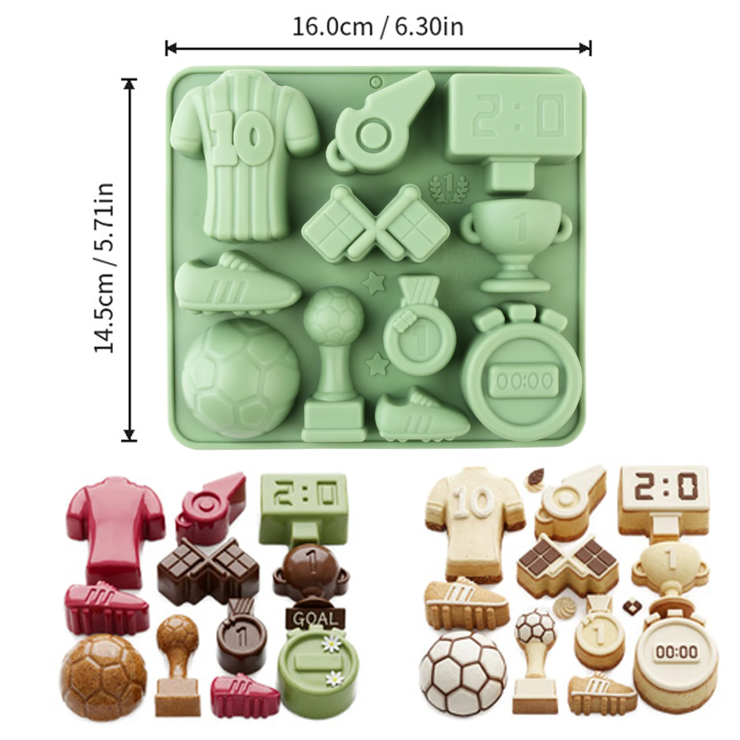 แม่พิมพ์ซิลิโคนสำหรับอบขนมรูปท - Silicone Cake Mold บทวิจารณ์และราคา
