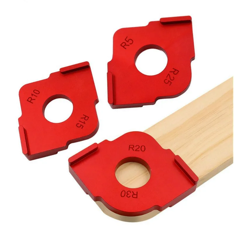 

Шаблон позиционирования для деревообработки, бакелитовый шаблон для обрезки флип-чипа R, полукруглый угловой шаблон