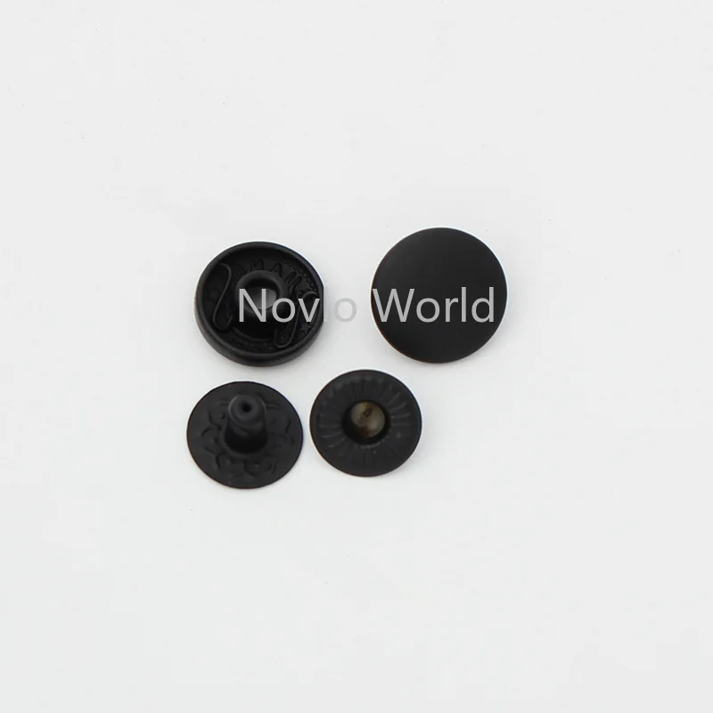 20-100pcs Black color 12mm snap button for purse,Snap fasteners buttons for making handbag purse