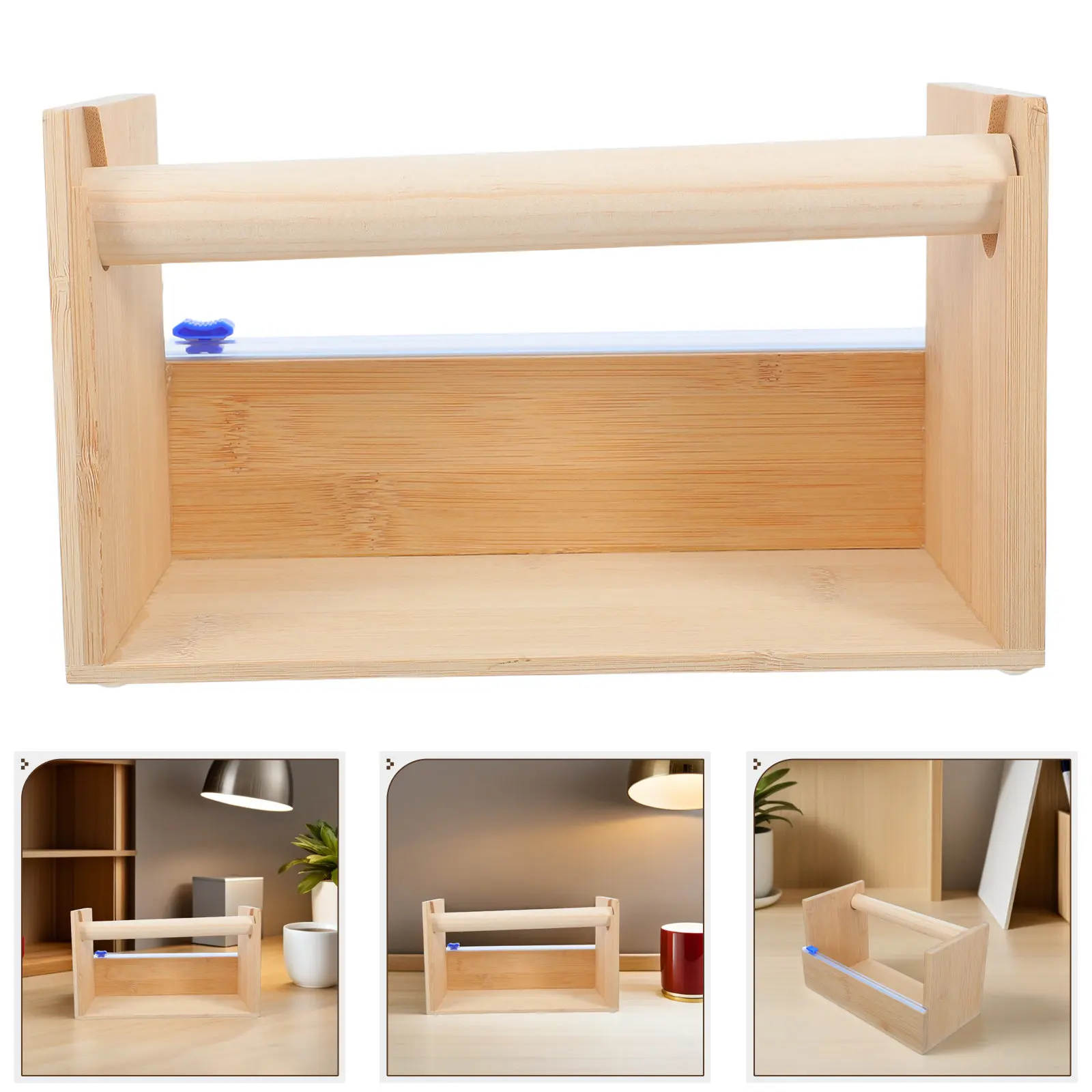 wooden-multi-roll-washi-tape-dispenser-desktop-organizer-natural-wood-masking-tape-holder-for-office-craft-stationery-desk