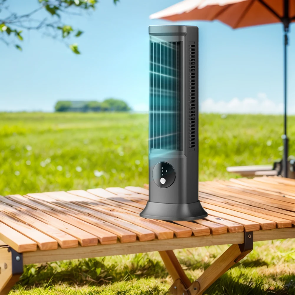 

Летний вентилятор с USB-зарядкой, 3 скорости, вертикальный и горизонтальный, электрический, настольный, для охлаждения, для кемпинга и походов на природе