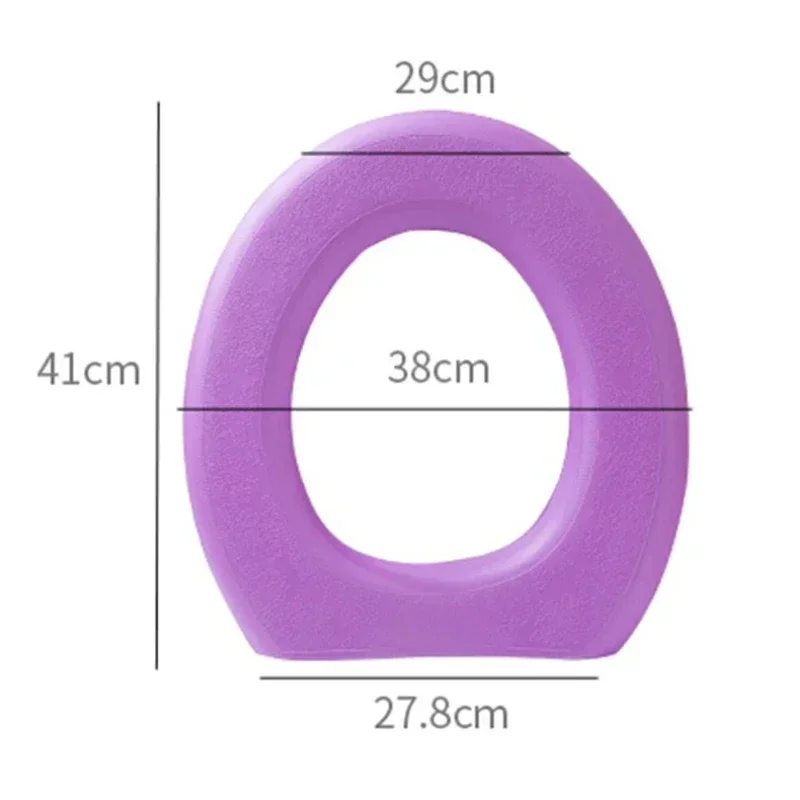 إيفا رغوة غطاء مقعد المرحاض لصق قابل للغسل رشاقته مقاوم للماء غطاء حصيرة عالمية وسادة مقعد غطاء المرحاض الحمام #6