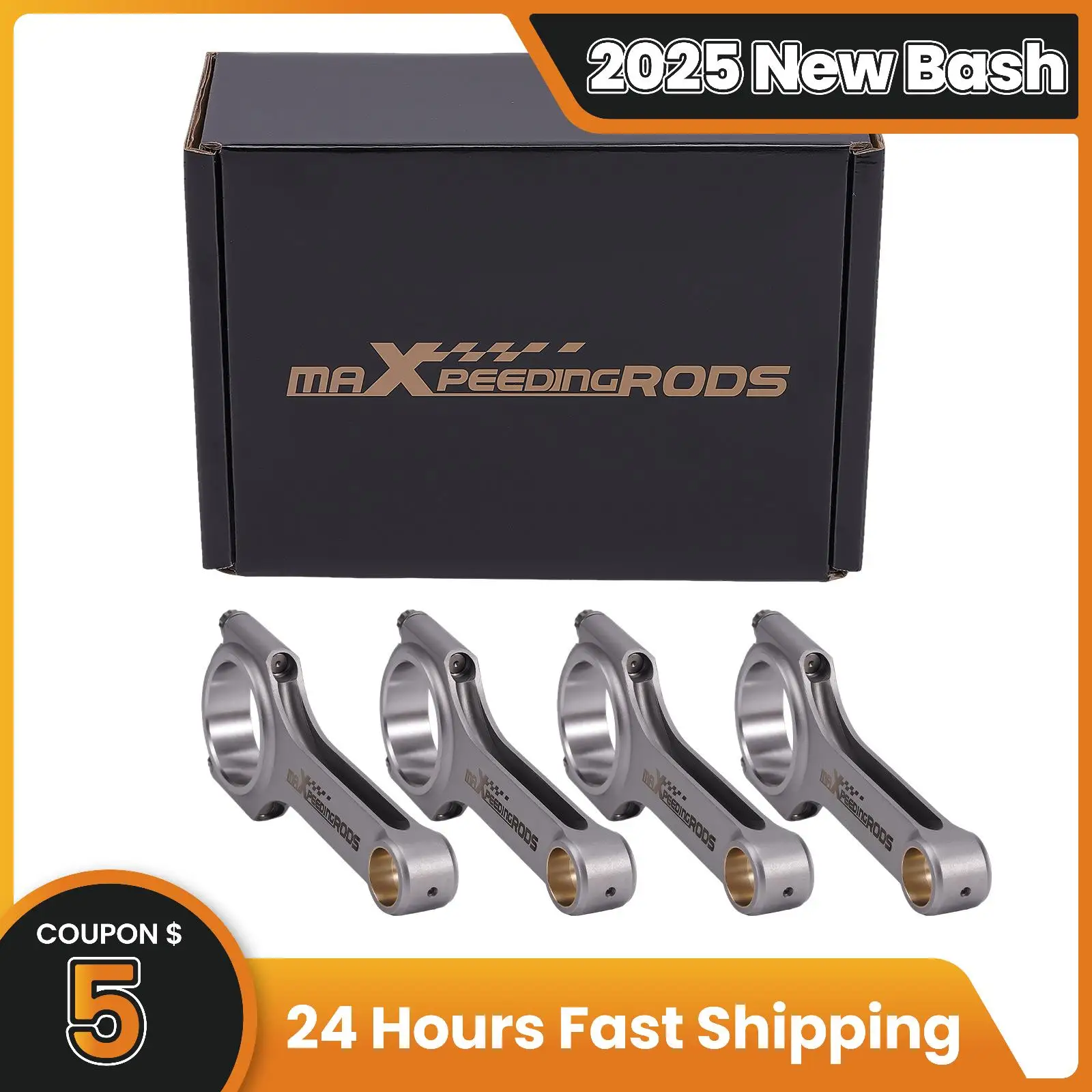 

Bielas Conrods Connecting Rods + ARP 2000 Bolts for MAZDA 2.0L FS FS-DE 135mm for MX-6 1993–1997 5.315" Conrod 4340 Floating