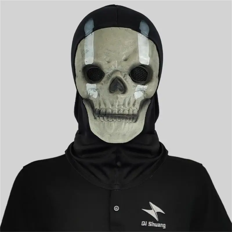 652F Mặt nạ Halloween Đáng sợ Mặt nạ đầu lâu Toàn đầu Masque Mặt nạ đầu lâu Halloween Cosplay Chống đỡ Halloween Trang phục hóa