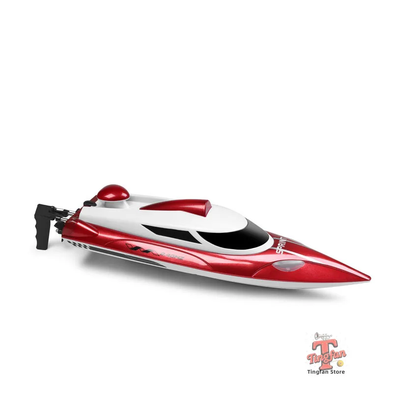 เรือบังคับวิทยุ WLtoys Wl918 ความเร็วสูง 35 กม./ชม. เรือแข่งบังคับวิทยุ 2.4GHz ป้องกันการพลิกคว่ำ พร้อมระบบแจ้งเตือนแบตเตอรี่ต่ำ ของเล่นเรือบังคับวิทยุสำหรับเด็ก