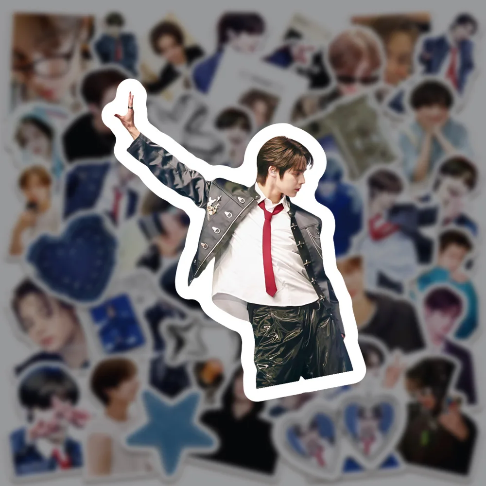 50 قطعة جديد KPOP المعبود بطل الهيب هوب الياباني الأمريكي JayJay ملصق SMTR25 جراب هاتف المدرب Ins-style لتقوم بها بنفسك كوب مقاوم للماء