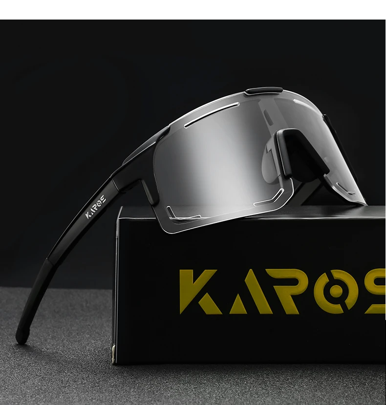 KAROS Ultraleichte, polarisierte UV400-Linse, Sportbrille, Laufen, Fahren, Allwetter, mit Box – Detail 21