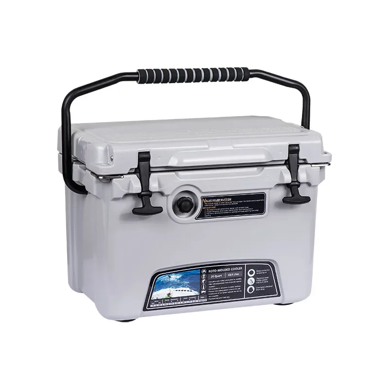 20L hard rotomolded coolers PE ice chest camping cooler box for picnic