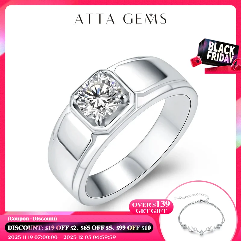 

Бриллиантовые бриллианты серебряного цвета, унисекс, 1,0 карат