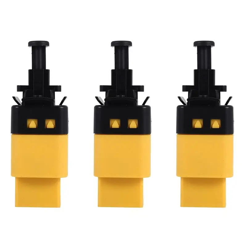 Efficientt-3X 4Pins Brake Stop Light Switch 96874571 For Spark Optra Aveo Kalos Nubira Tacuma Daewoo Evanda Lacetti