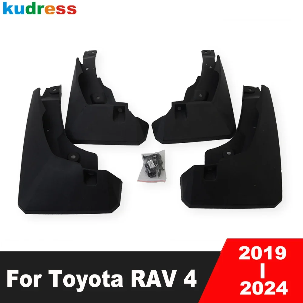 Car Mudguard For Toyota RAV4 RAV 4 2019 2020 2021 2022 2023 2024 Mudflaps Mud Flap Splash Guards Front Rear Fender Accessories