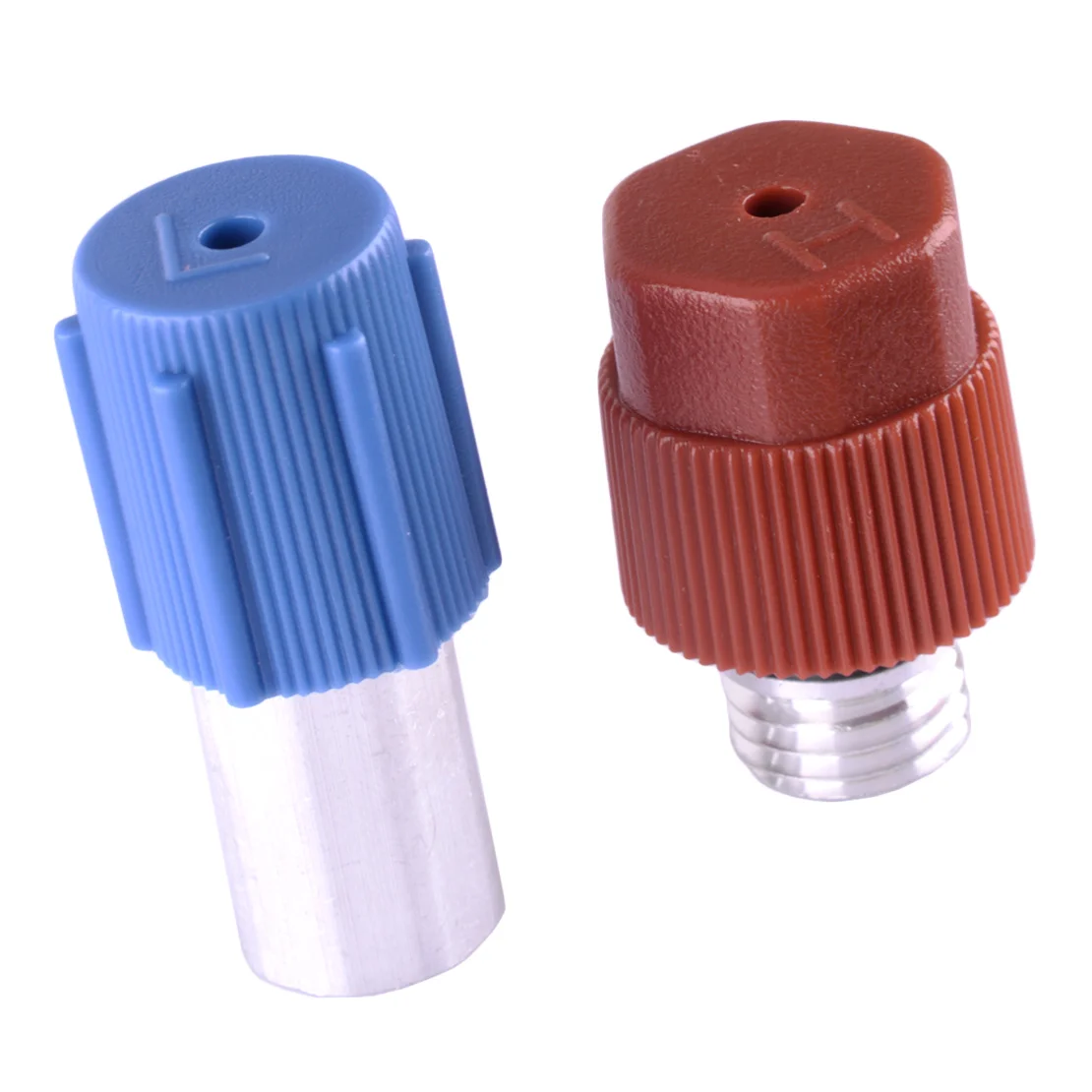 

357820795H 2Pcs Air Conditioning HD ND Connection Converter Adapter 357820795J Fit for Seat Skoda Ford Opel