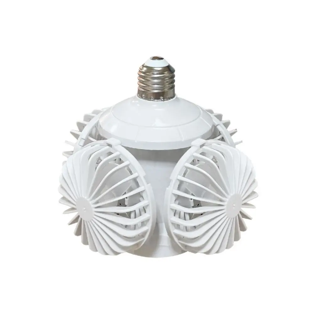 2 in 1 LED Ceiling Fan Light Wind Speed Adjustable 3 Lighting Modes Electric Cordless Fan Eye Protection with Remote Control