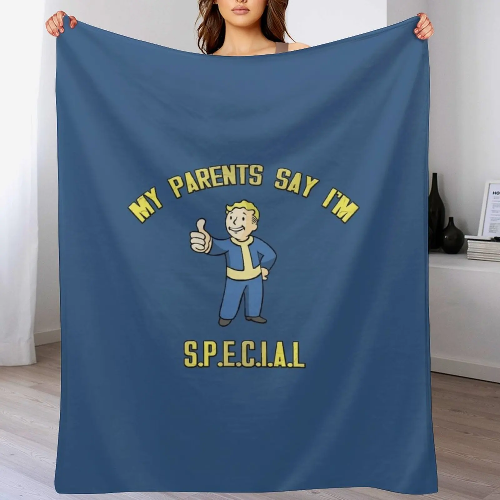 My Parents Say I'm S.P.E.C.I.A.L Throw Blanket Luxury Designer warm winter Blankets