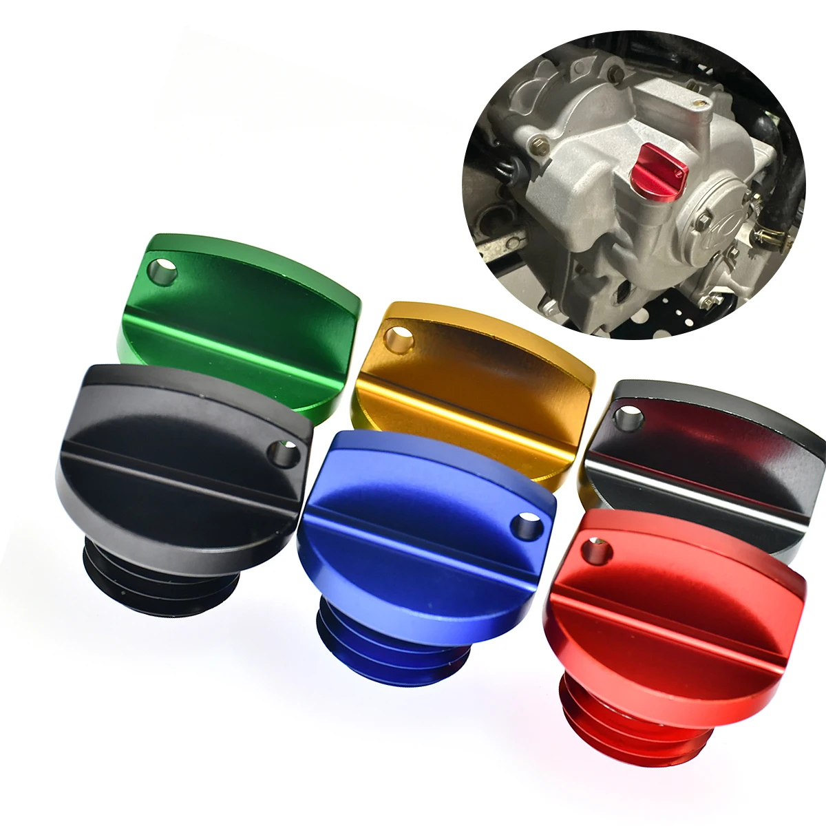 

Крышка маслозаливной горловины мотоцикла M20 * 2,5 для Kawasaki NINJA 250 400 400R 600R 650 ER 4N 6F 6N ZXR 750 750R KLX250 Универсальные детали