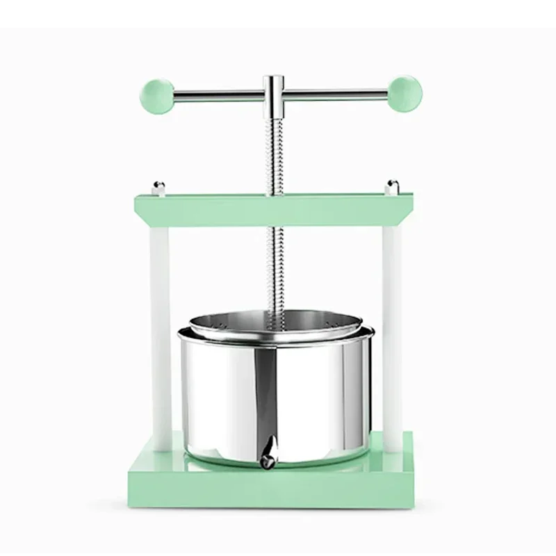 2L Manual stainless steel press grape fruit and vegetable press slag juice separation squeeze water commercial high-end