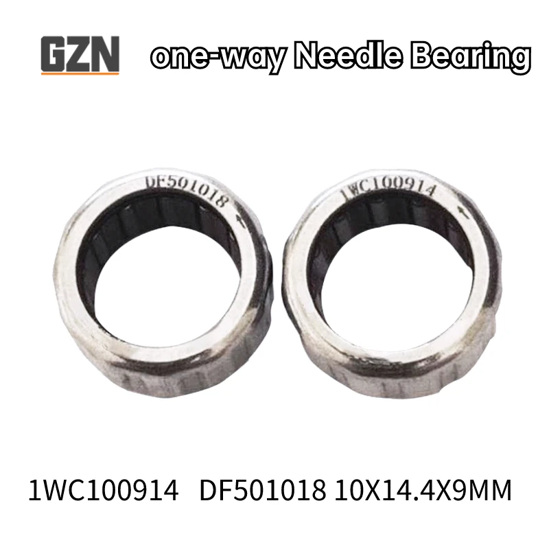 1PCS One-way Needle Roller Bearing 1WC100914 DF501018 Stainless Steel Fish Wheel Special 10x14.4x9MM