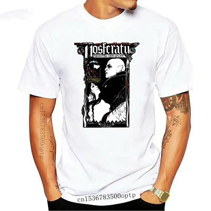 Nosferatu-Camiseta de película de terror de los años 1920, película de vampiro, regalo de cumpleaños Retro Vintage