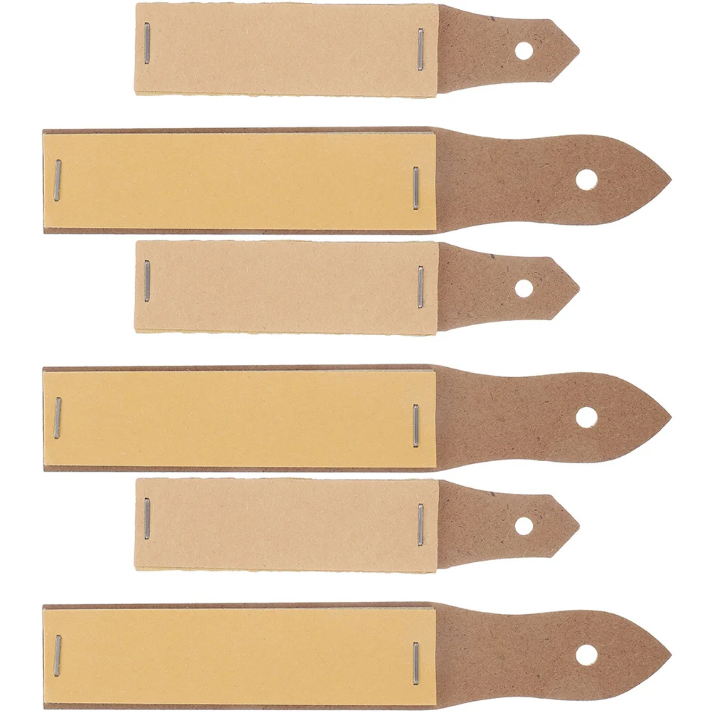 6 Pcs Charcoal Sandpaper Pencil Sharpening Supply Student for Drawing DIY Painting Supplies Tip Polishing Sketch Tool