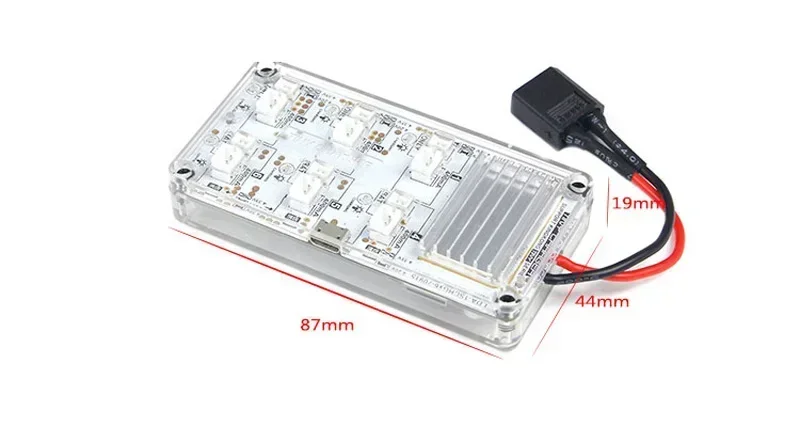 

6in1 6WAY 500mA 4.2V/4.35V lipo liHV PH1.25 2.0 Battery Charger Kingkong Tiny 7 6X 8 Charger 1S USB XT60 Charging Board Hub Port