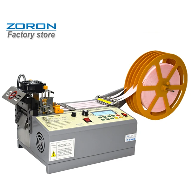 

Factory Outlet Store Automatic hot knife Ribbon webbing cutter cutting machine