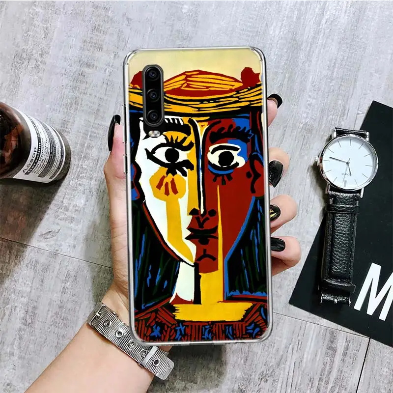 Picasso Abstract Art Painting Phone Case For Huawei P30 P40 P20 P10 P50 Mate 20 10 30 40 Lite Pro Plus Printing Cover Coque Shel