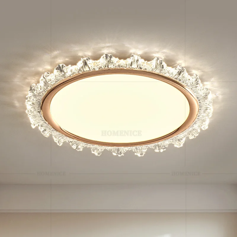 

Bedroom Eye Protection Children's Room Round Light Minimalist Luxury Master Bedroom New High end Main Lights