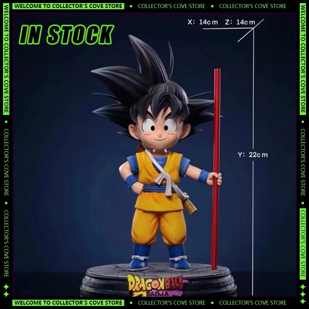 Dragon Ball Anime Figure Daima Goku Figures Super Saiyan Son Goku GK Figurine PVC Statue Model Collectible Room Decoration Toys