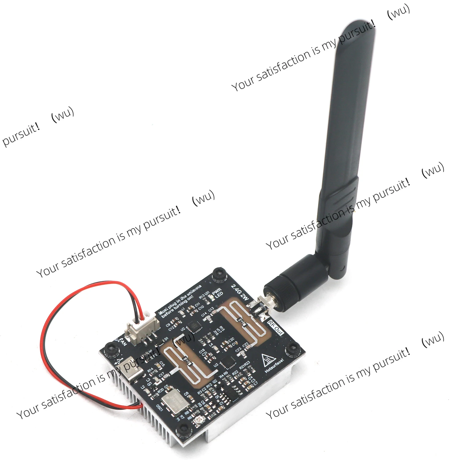 2.4Ghz 2W WiFi Bluetooth Sweep Signal Source VCO RF Generator RF Power Amplifier For 2.4G BT Headset Music Speaker Wifi Camera view 2