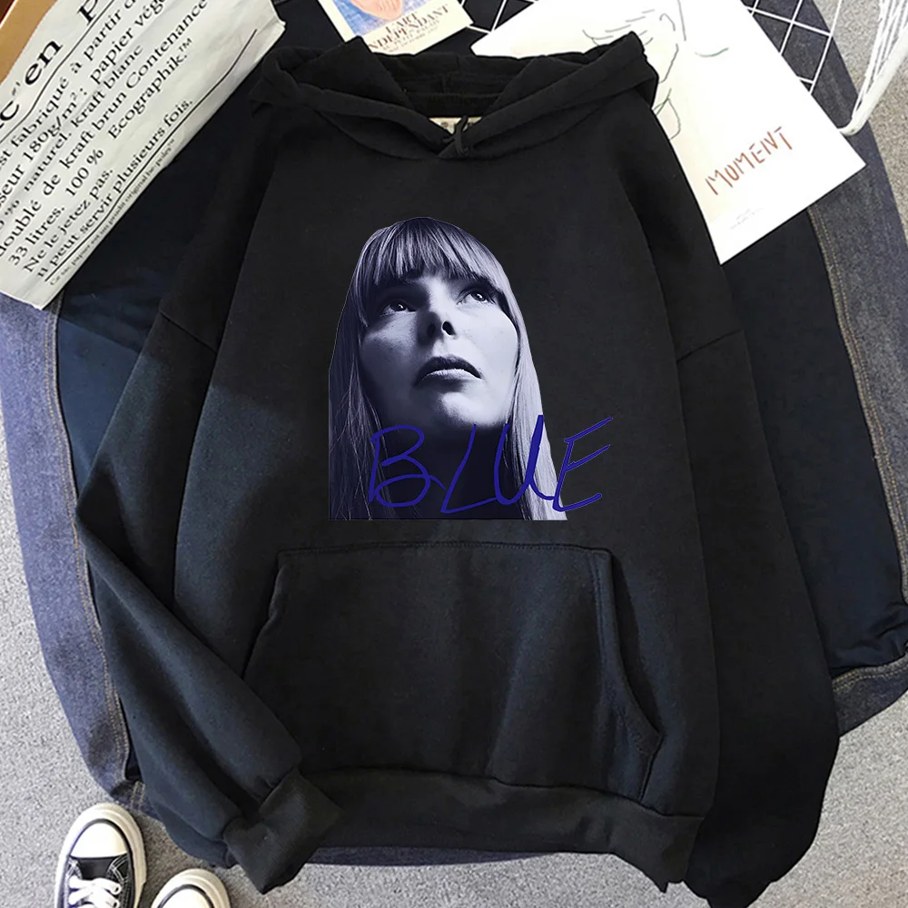 

Joni Mitchell Hoodies for Autumn/Winter Hip Hop Comfortable Sweatshirt Long-sleeved Fleece Clothing Sudaderas Fashion Pullovers