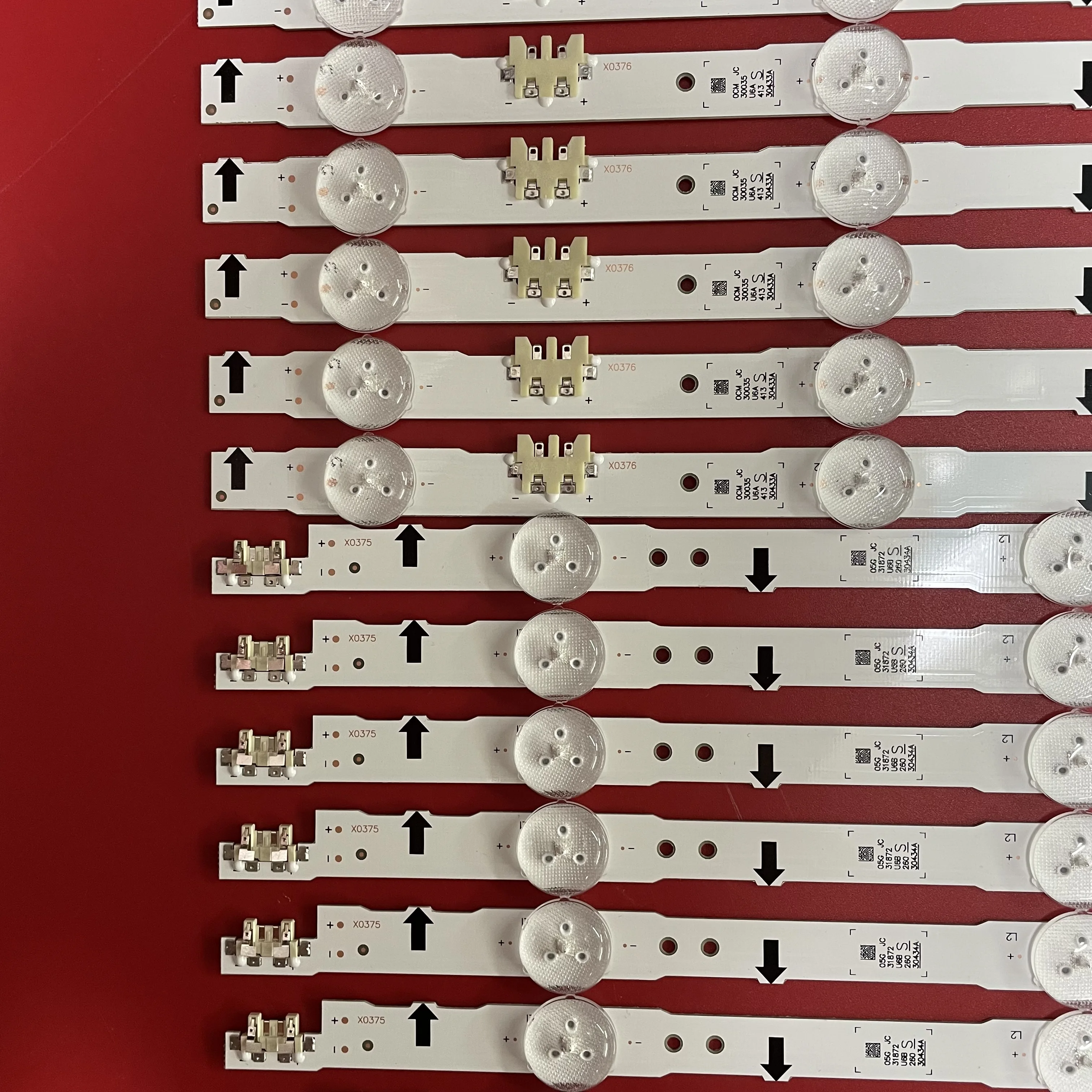 LED Backlight Strips for Un60h6300 Un60h6400 Un60h6350 Un60j6300 UN60J5300 UN60H6300AG UN60H6400AG D4GE-600DCA-R2 D4GE-600DCB-R2