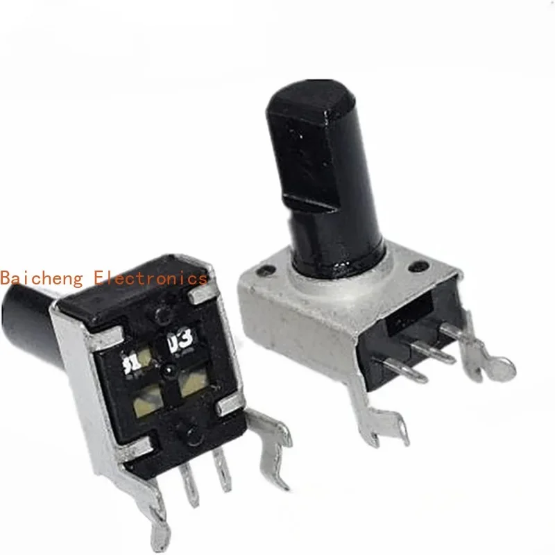 50PCS Rv09 Potentiometer Kit Horizontal 0932 Adjustable Resistor Seal Potentiometers 10k 2k 5k 50k 100k 200K 500K 12.5mm Shaft