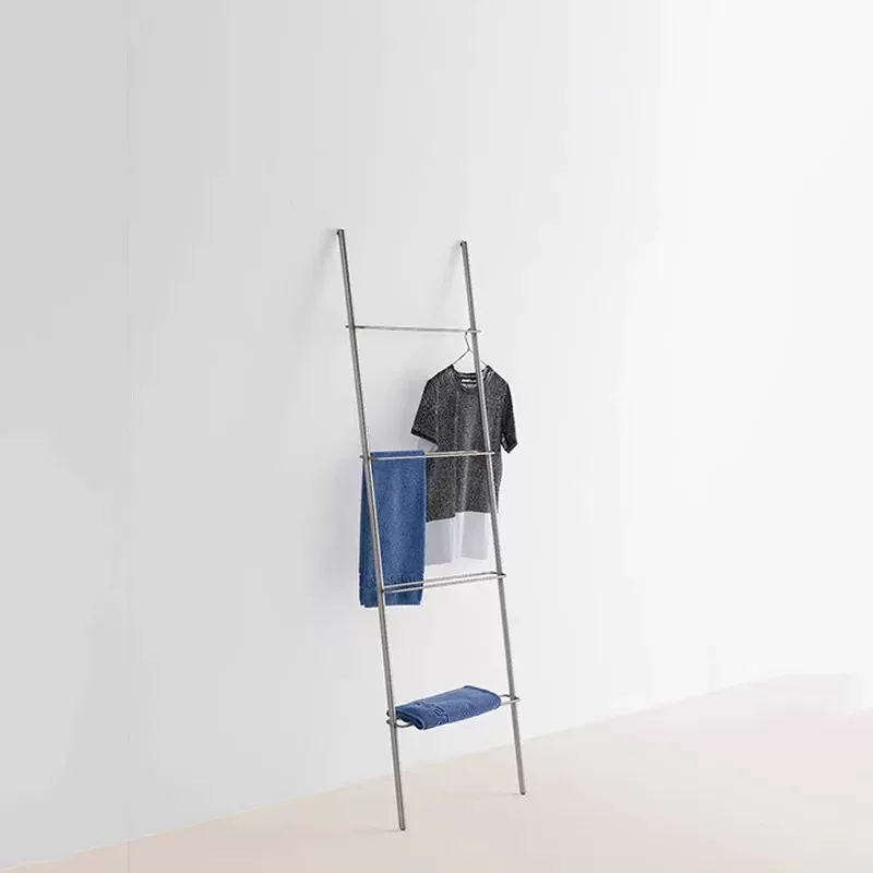 Minimalist art ladder Hanging hanger against the wall Door porch Save space Coat rack Household Internet celebrity Nordic