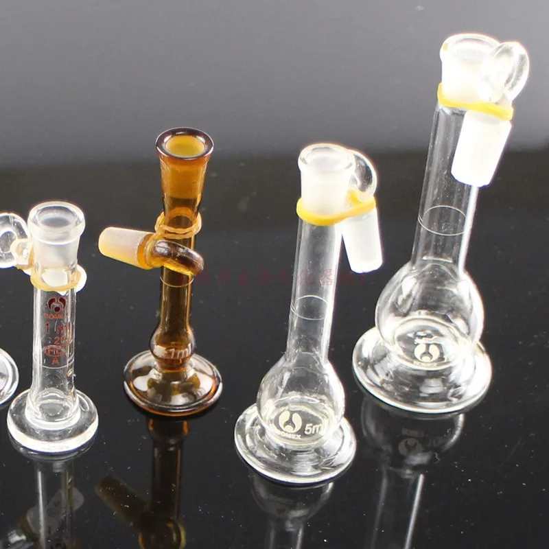 Glass White Brown Transparent Volumetric Flask 1ml 2ml 5ml 10ml