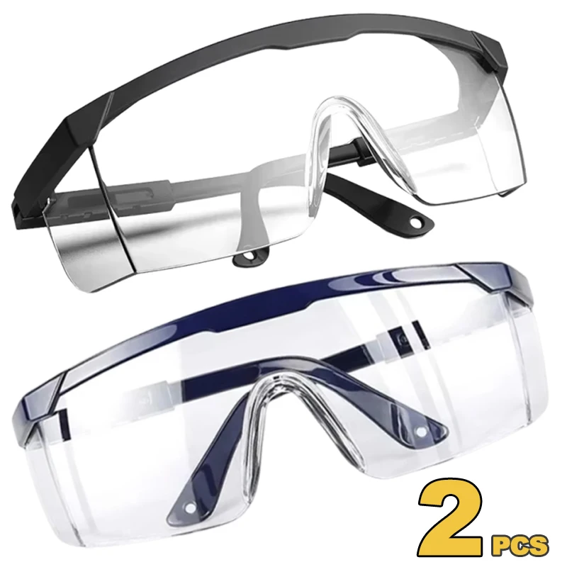 Anti-Splash Protection Goggles Work Safety Glasses Eye Protecting Lab Goggles Protective Industrial Dust Proof Cycling Goggles