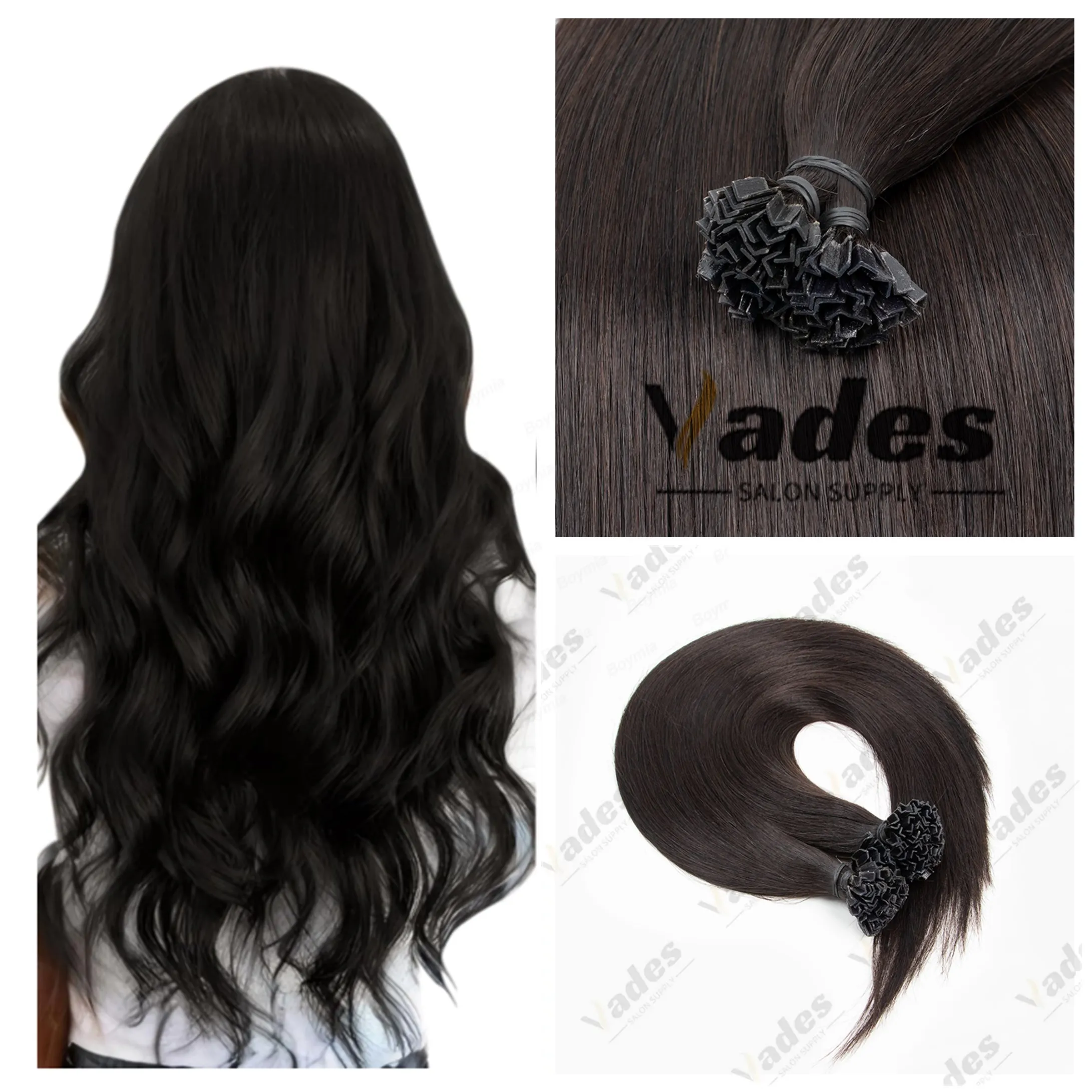 

Наращивание волос с наконечником K, человеческие волосы, кератин, предварительно склеенные, горячие, Fusion, кончики ногтей, балаяж, натуральные шелковистые прямые наращивания для женщин