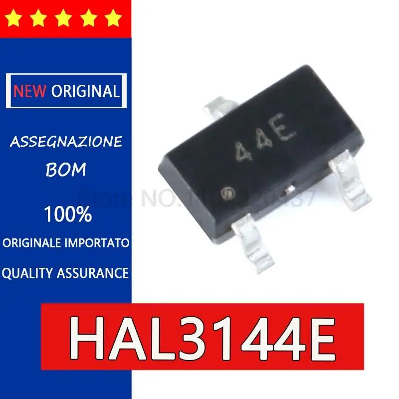 20PCS  OH44E 44E A3144E Sensor SOT23  HAL3144E Switch type Sensor SOT23 single polarity HAL3144E