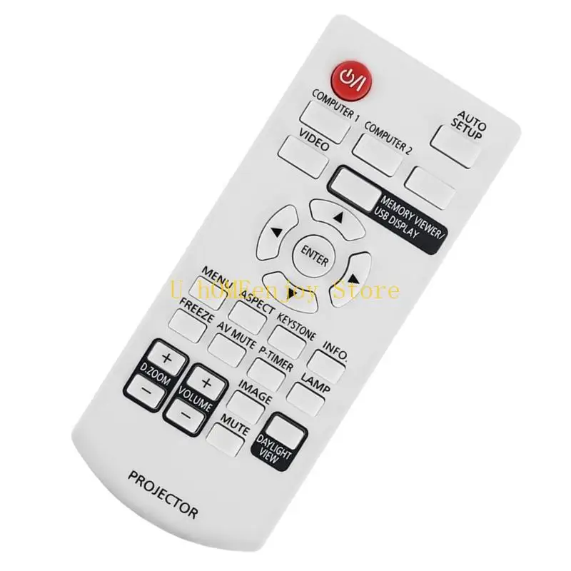 B0KF User Friendly Adjustment Tool Remote Control for PT-XW3232STC XW2731 X3220 BX40NT X270C Projectors Repair Part