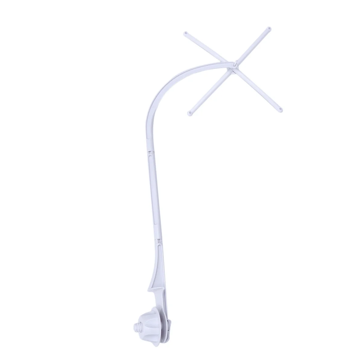 Bed Bel Houder 66 Cm Babybedje Mobiele Arm Beugel 360 Draaien Premium Abs Wieg Muziekrek Voor Pasgeborenen Babybedje accessoires