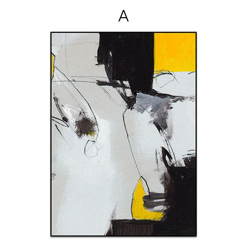 Peinture à l'huile abstraite faite à la main, grand tableau mural moderne, Art de salon, toile acryl