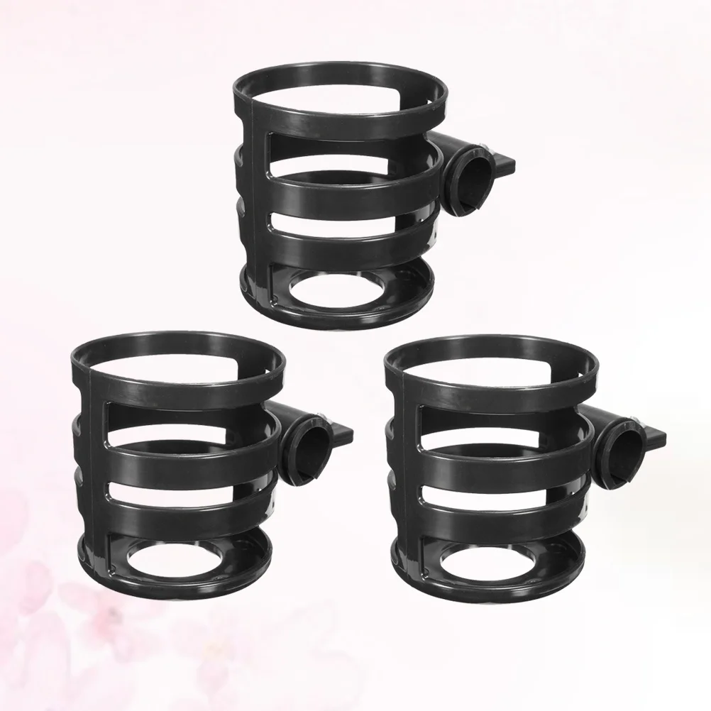 3 قطعة حامل المياه لعربة الدراجة كرسي متحرك سكوتر دائم كوب بلاستك رف جبل سهلة التركيب عربة زجاجة حامل الدراجة #6