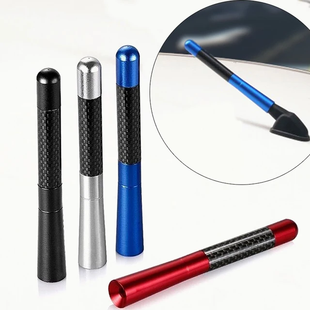 Uniwersalna antena radiowa z włókna węglowego 12CM Antena radiowa Radio FM/AM Metalowe anteny odbiorcze Krótka antena masztowa Stubby