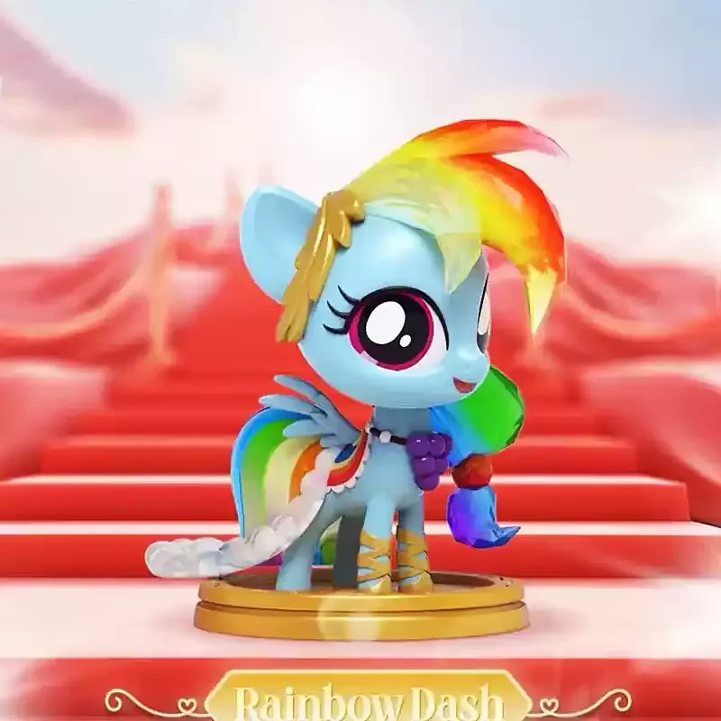 My Little Pony Kwistal Blind Box Into The Gala Series Guess Bag Collect Model My Little Pony Mystery Box Toy Decor Surprise Gift