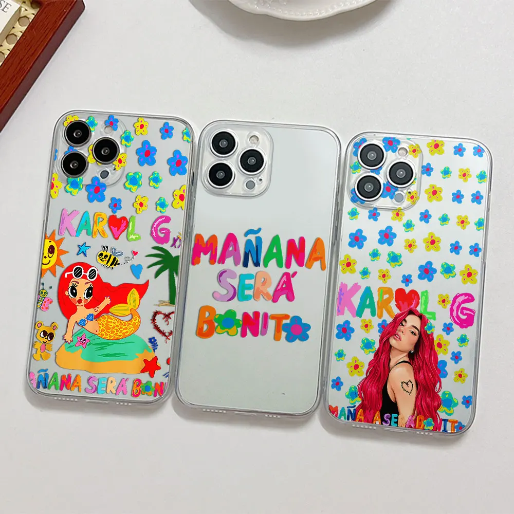 Fashion Karol G Manana Bichota Season New Phone Case For Samsung S24 S23 S22 S21 S20 S10 FE Note20 Note10 Plus Ultra Lite 5G