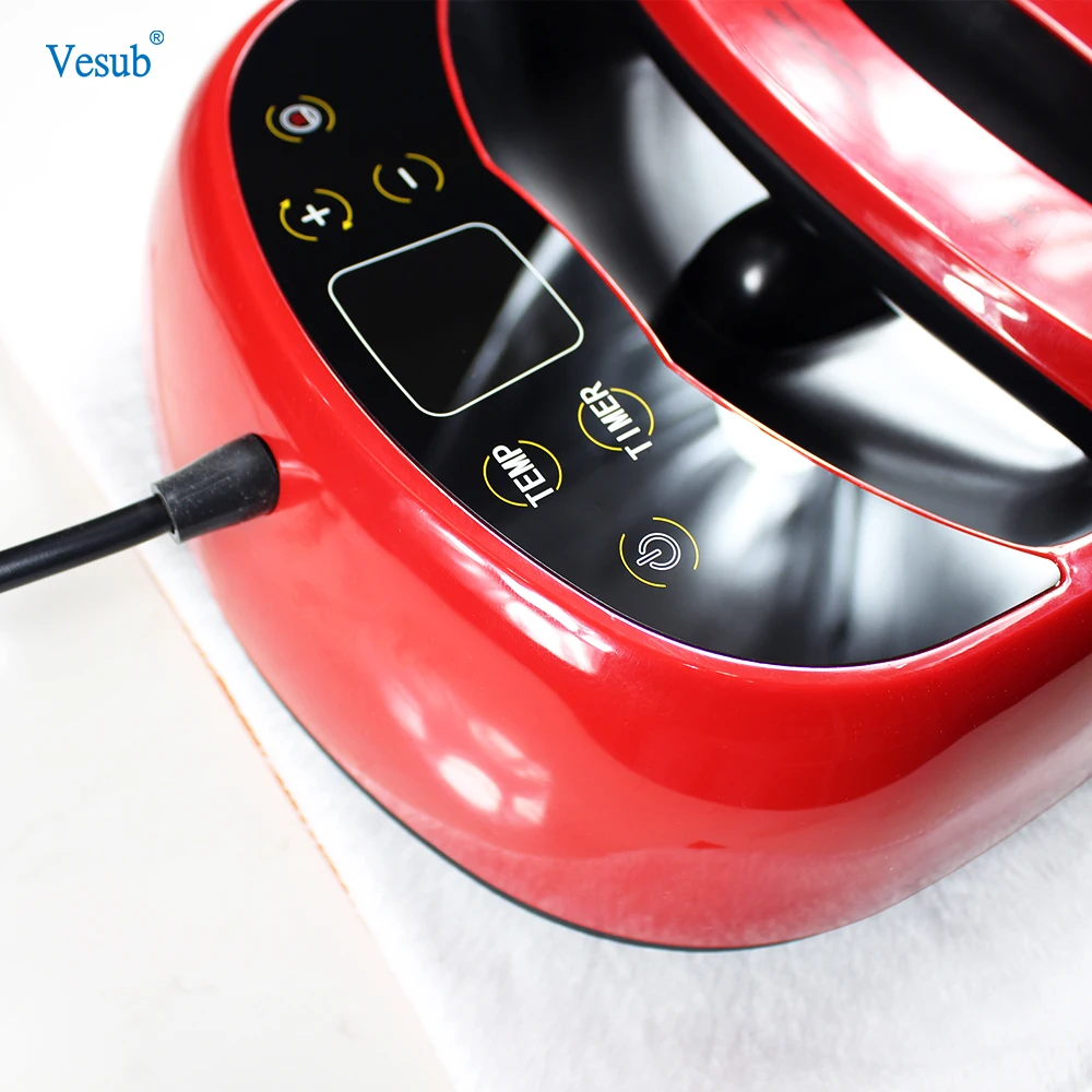 ماكينة طباعة تي شيرت صغيرة من ييوو فيسوب، ماكينة ضغط حراري محمولة سهلة الضغط 9 بوصة * 9 بوصة ماكينة ضغط حراري