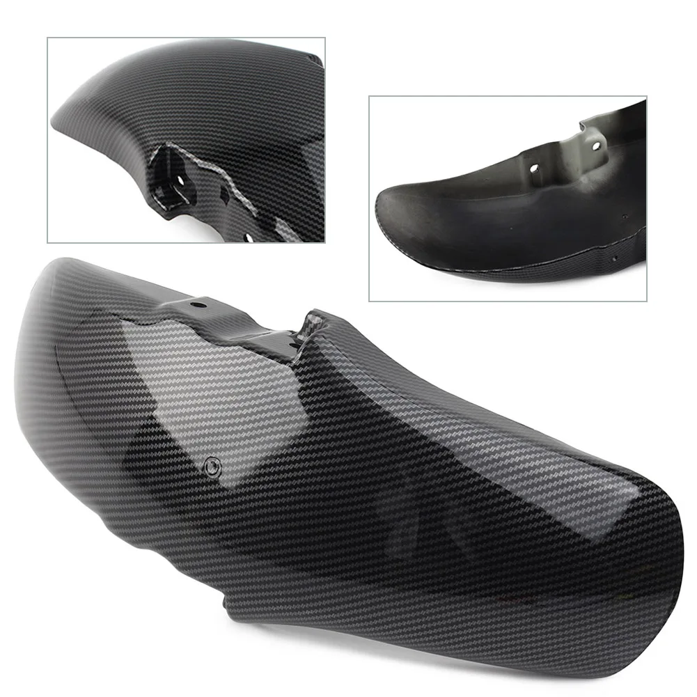 

Carbon Fiber Motorcycle Front Fender Mudguard Cover For Honda CB400 1992 1993 1994 1995 1996 1997 1998 ABS Plastic