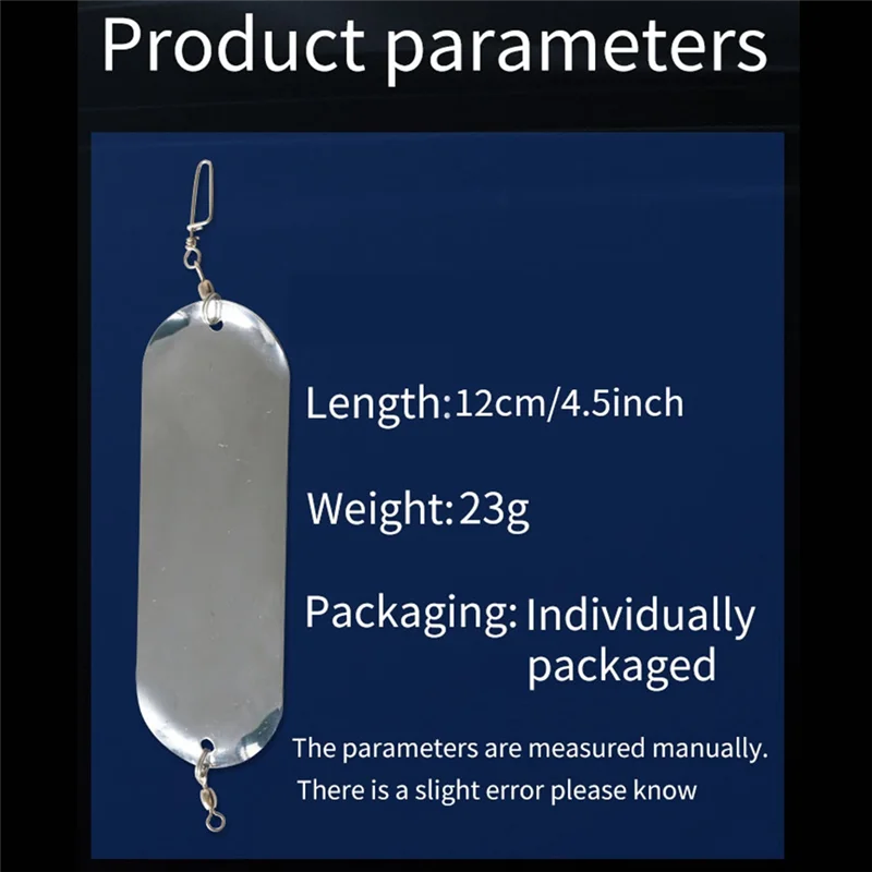 ABJM-4Pcs Fishing Bait Lure Diving Boards With Luminous Swivels, Kokanee Dodger Planer Boards, Flasher Fishing Trolling Equipmen