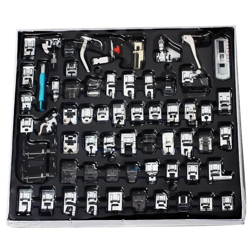 Sewing Machine Presser Foot Kit 33/35/45/48/52 Pieces Household Sewing Machine Babylock Singer Janome Elna Toyota Brothers