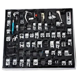 Sewing Machine Presser Foot Kit 33/35/45/48/52 Pieces Household Sewing Machine Babylock Singer Janome Elna Toyota Brothers